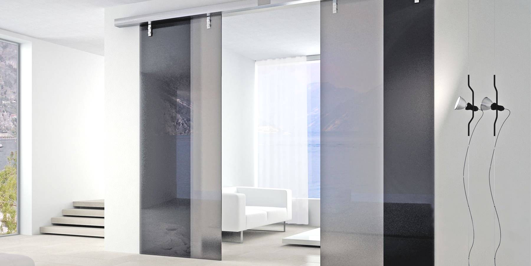 glazen schuifdeursysteem plaatsen